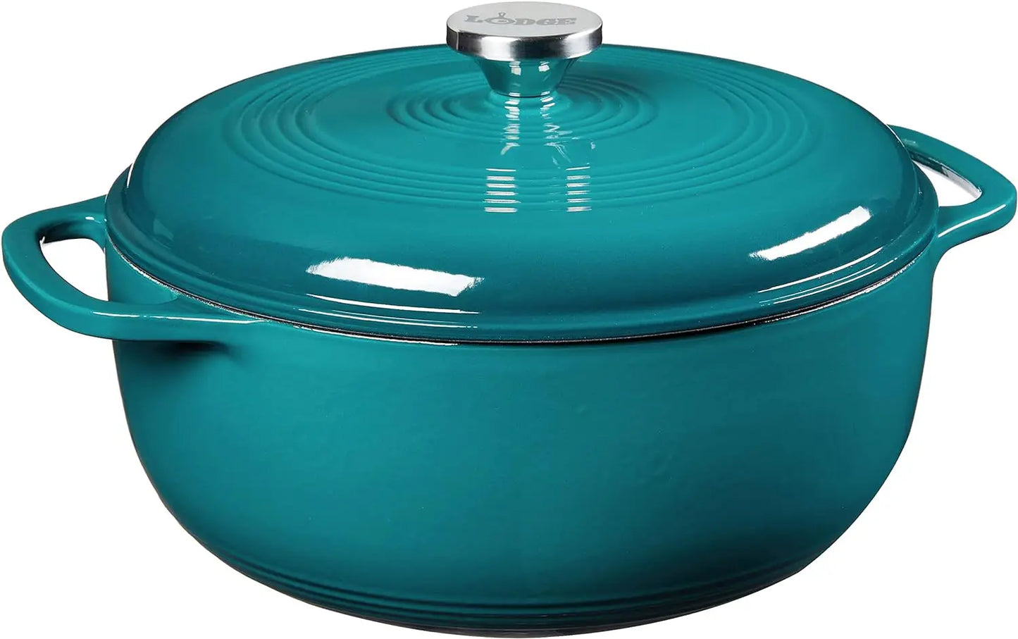 Lodge Enameled Cast Iron Dutch Oven Lid Oven Safe 500F