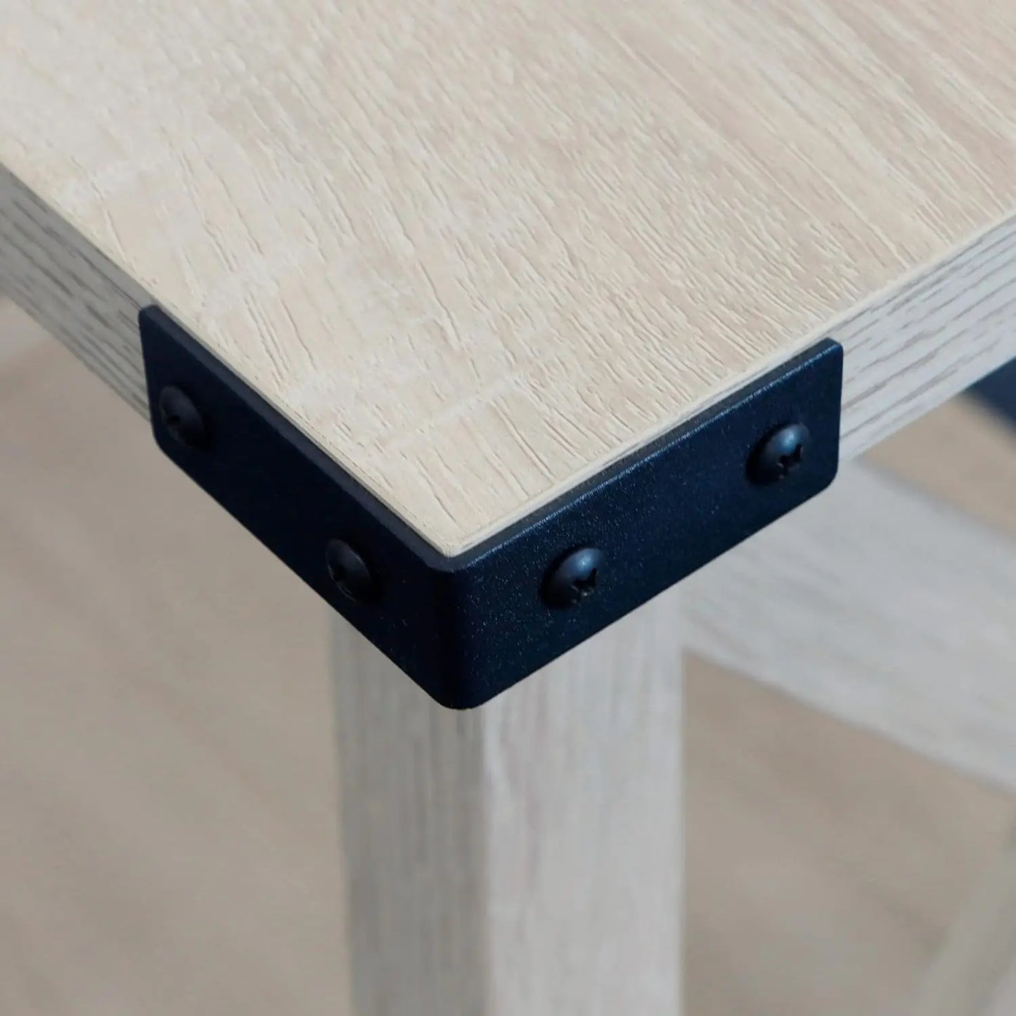 End Table For Living Room Wood Nightstand With Two-Tier Storage