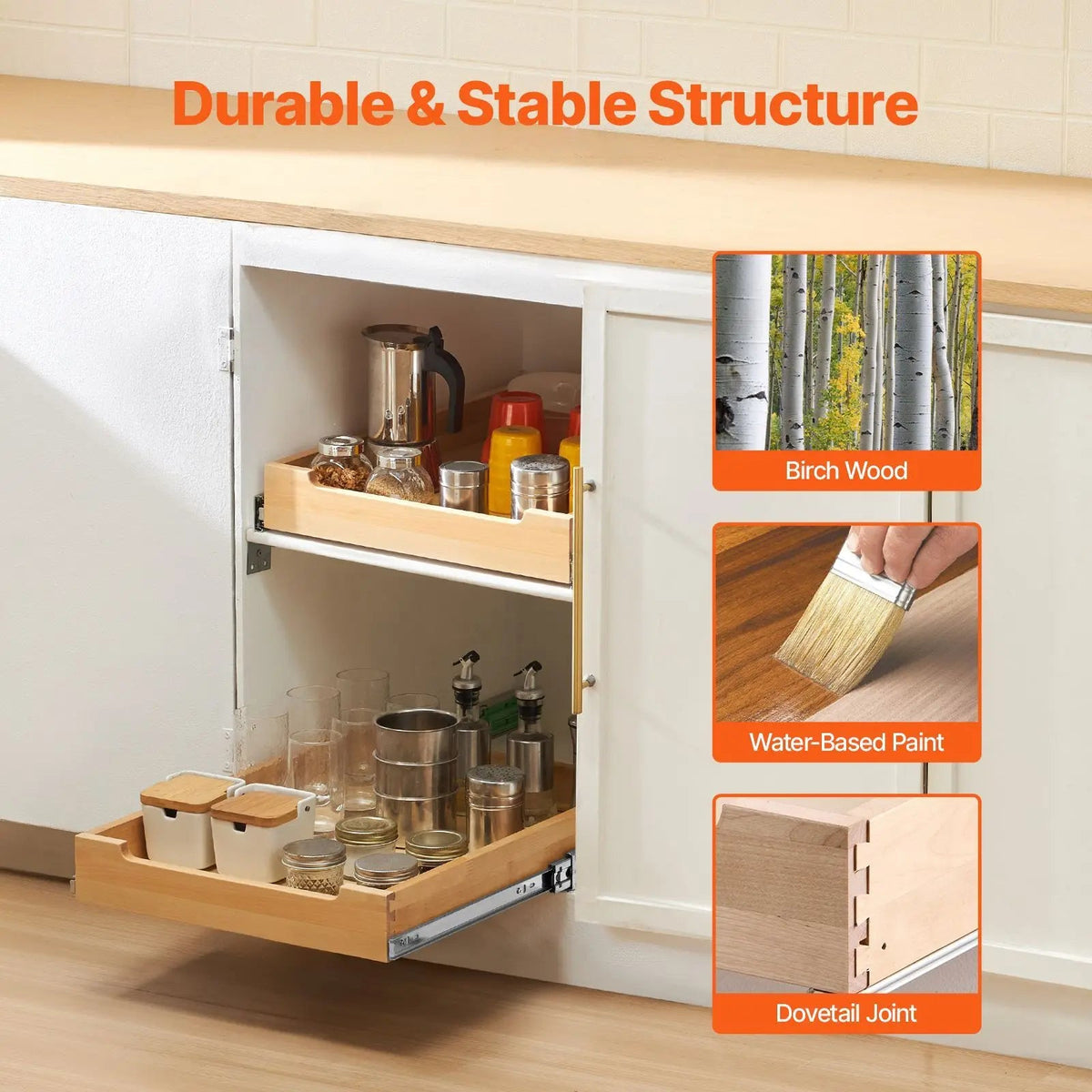 17"W x 21"D Cabinet Pullout Drawer The Pet & Home Store