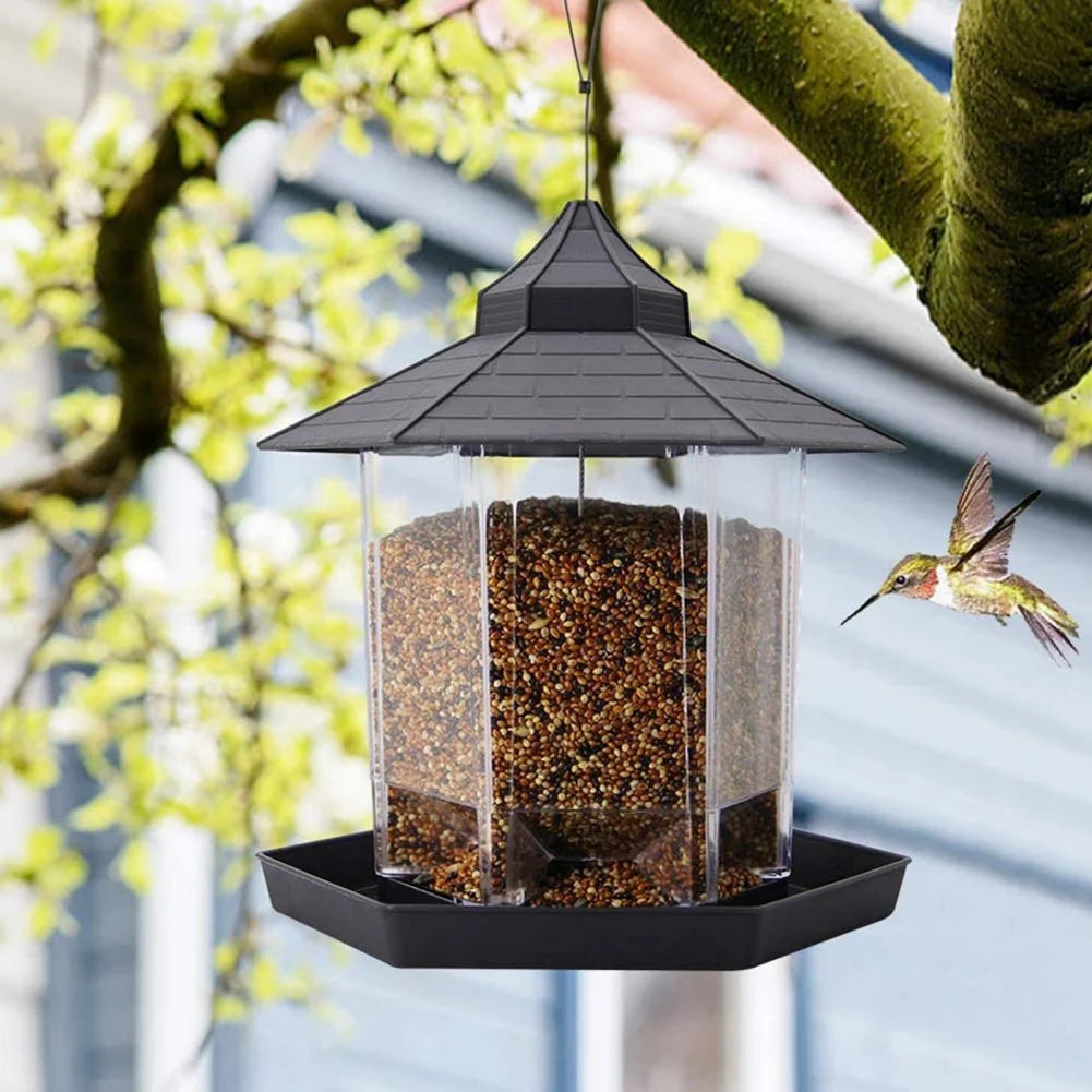 Rust Proof Hanging Bird Feeder Squirrel Proof Cardinal Wildlife Feeder