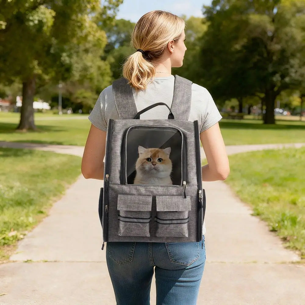 Rolling Cat Carrier With Wheels Airline Approved Pet Carrier