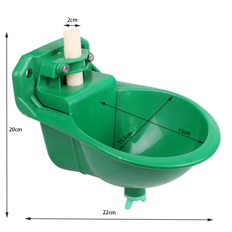 Goat Sheep Water Drinker Bowl With Valve For Livestock
