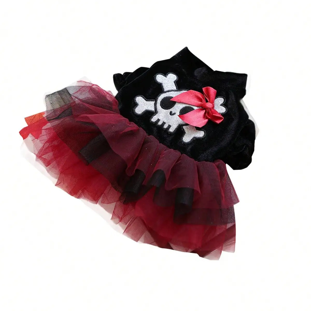 Halloween Bow Skull Pattern Costume For Small Dogs or Cats The Pet & Home Store