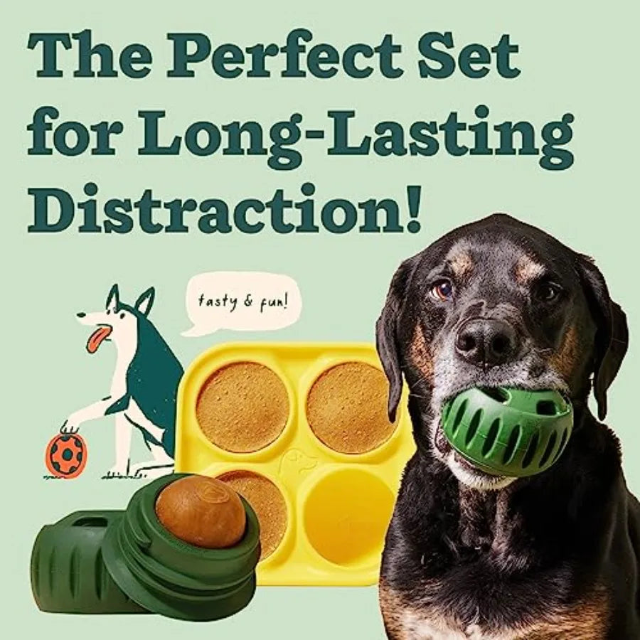 Yao Hui Huang Pupsicle Treat Tray Interactive Dog Toy Mold