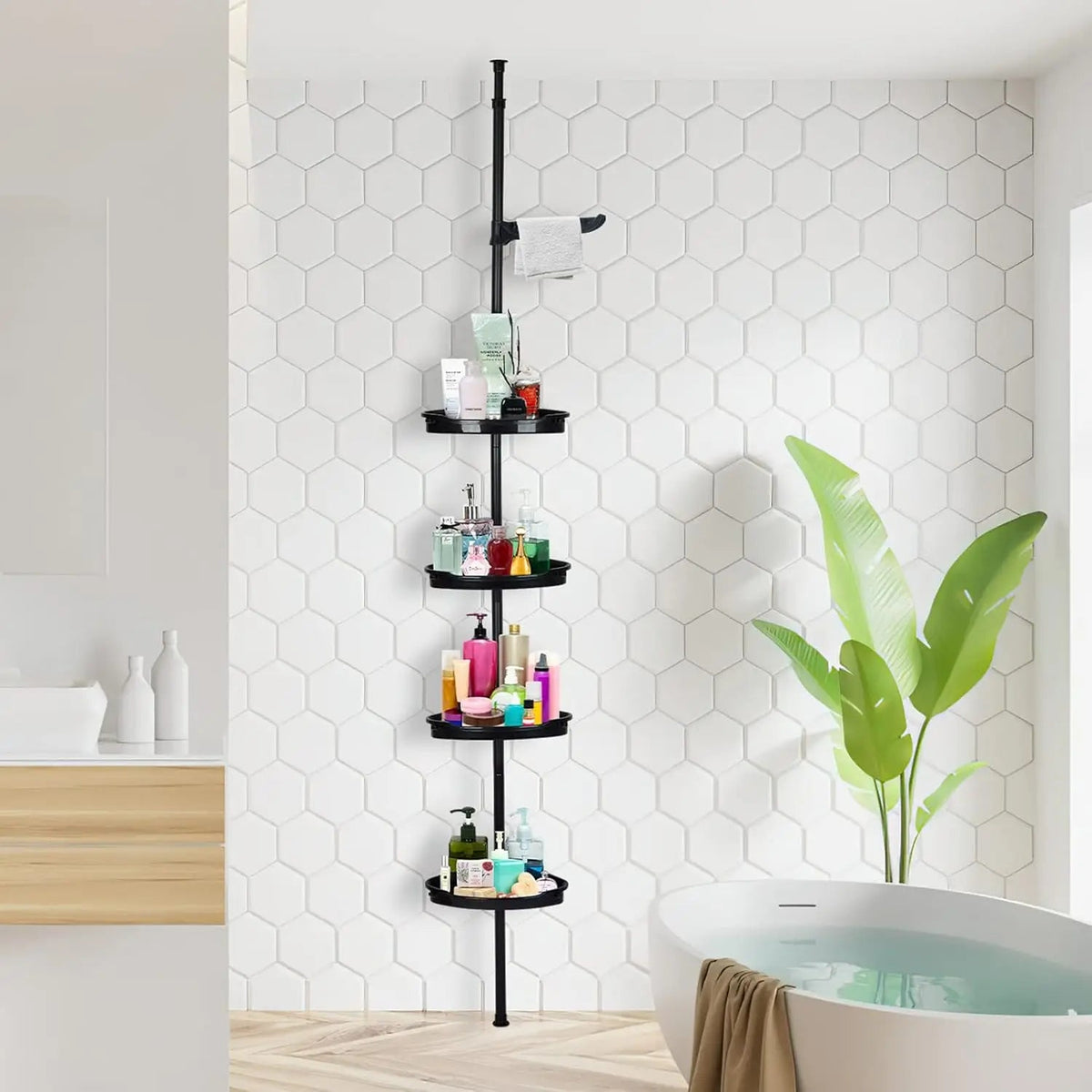 4 Tier Corner Shower Caddy The Pet & Home Store