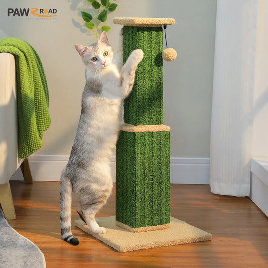 PAWZ Road Large Cat Scratching Post For Indoor Cats Ultimate Sisal Toy
