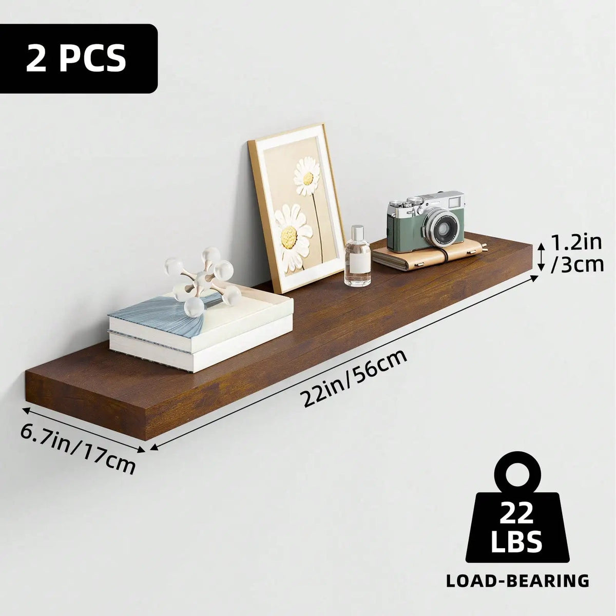 2 Pc Floating Shelves The Pet & Home Store