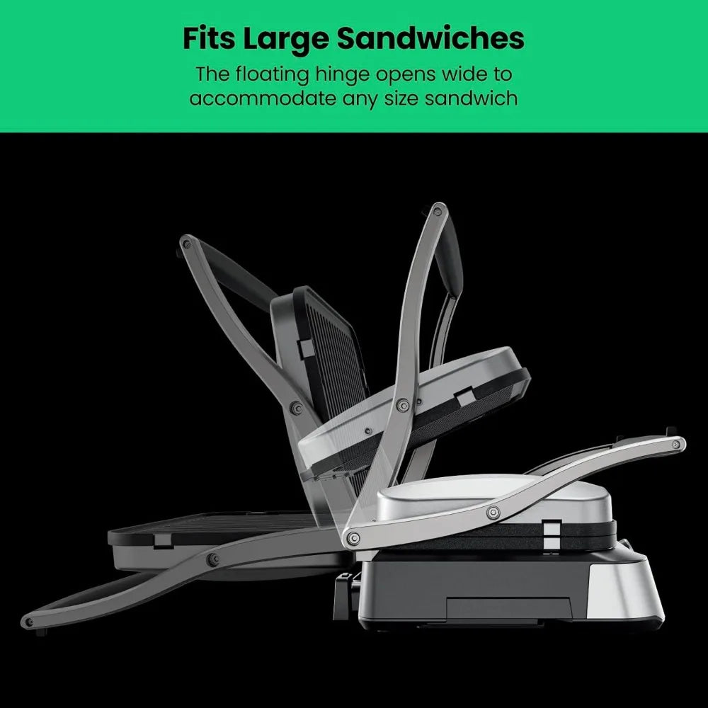 Chefman 5-In-1 Digital Panini Press Grill and Sandwich Maker