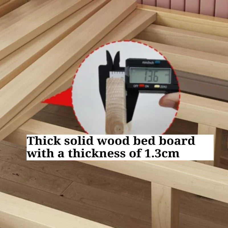 Multi-functional Wooden Bunk Bed For Kids Cabinet Double Bed Storage Drawers 2 People Decker Kids Bed Frame Bedroom Furniture