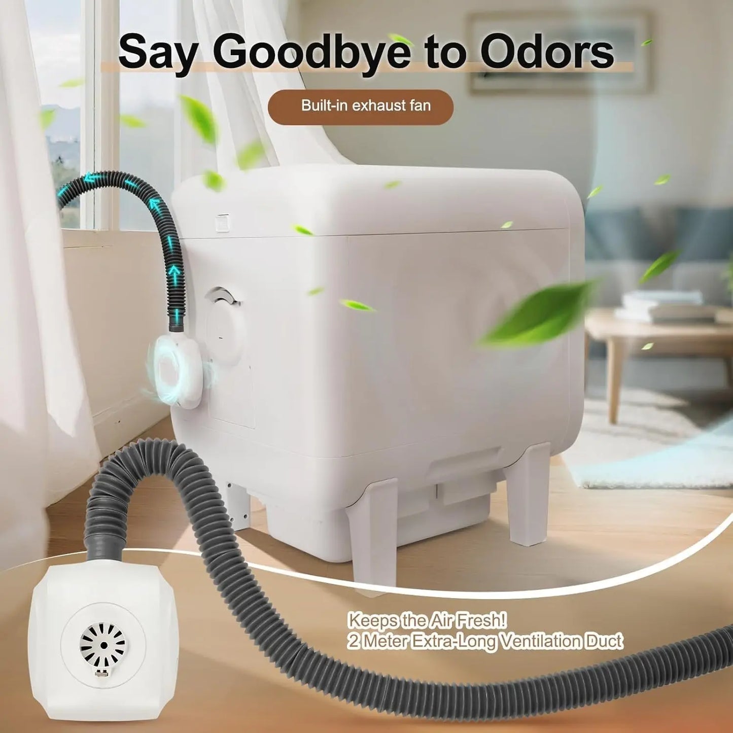 Self Cleaning Automatic Cat Litter Box For Multiple Cats