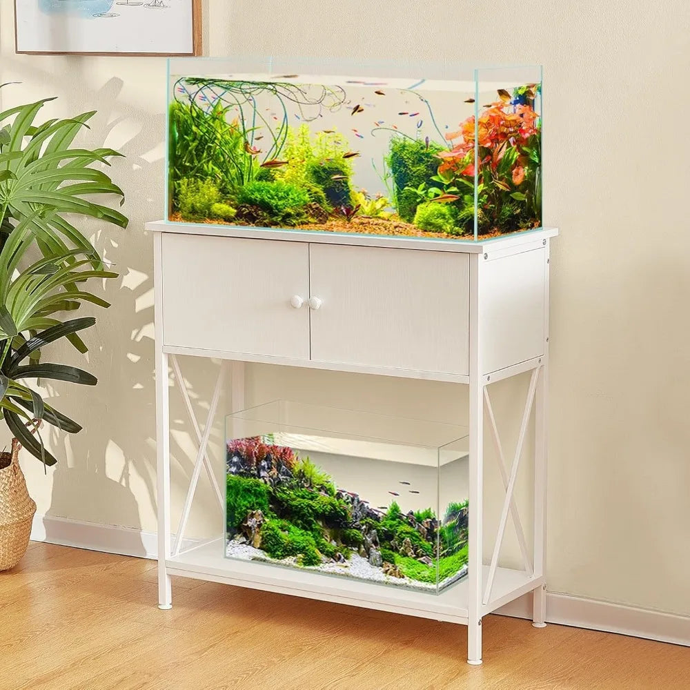 20-29 Gallon Aquarium Stand with Cabinet The Pet & Home Store